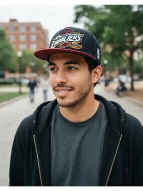 Mitchell & Ness NBA Cleveland Cavaliers Adjustable Fit Snapback Hat Cap